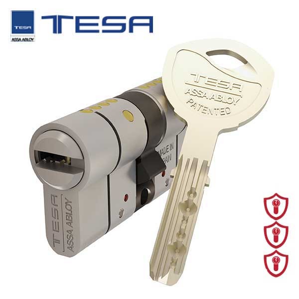Cylindre TESA T70 5 clés et carte de propriété